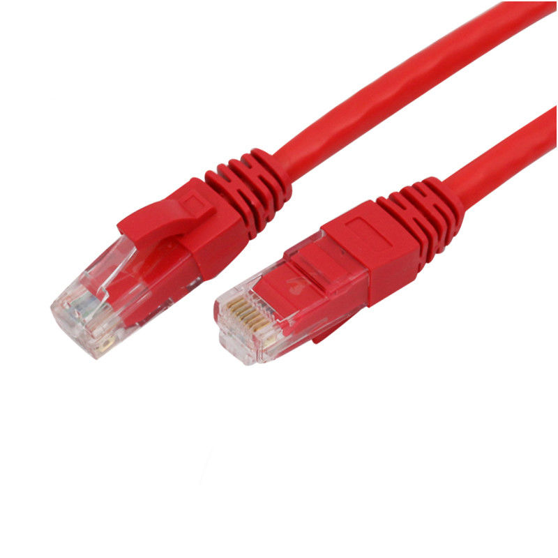 Cat7 Cat8 Cat5E UTP 접속 코드 24Awg 네트워크 이더네트 점퍼 케이블