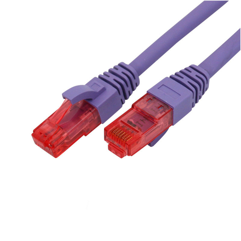 Cat7 Cat8 Cat5E UTP 접속 코드 24Awg 네트워크 이더네트 점퍼 케이블