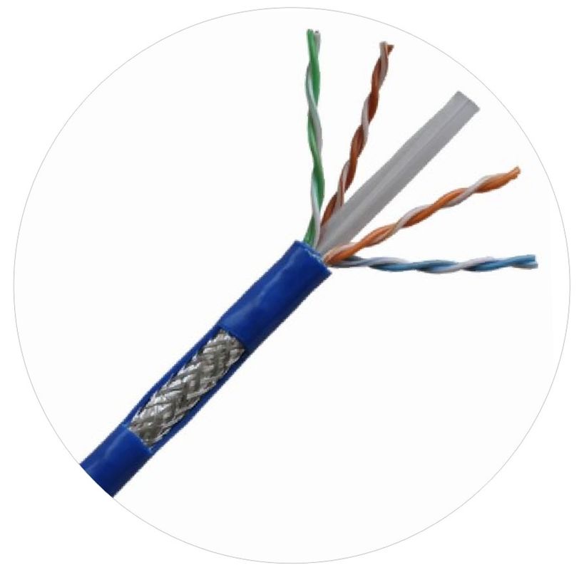 0.57mm 네트워크 접속 코드 고양이 6 꼬이는 4개 쌍 케이블 250Mhz 1000ft 24awg