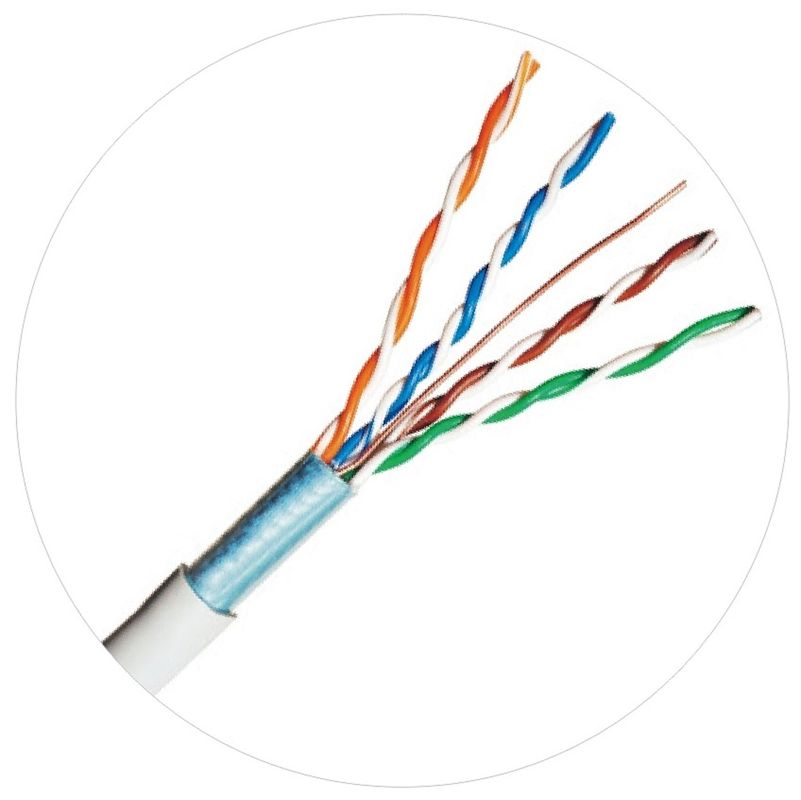 Cat5e 305m 네트워크 접속 코드 케이블 PVC 재킷 LSZH 재킷