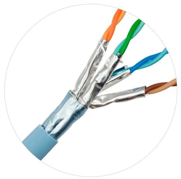 LSZH 재킷 4MHz를 가진 23awg 네트워크 접속 코드 랜 Cat6 케이블