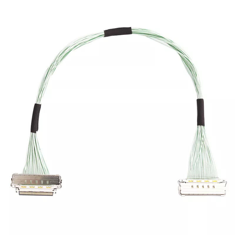 0.4mm 피치 30핀 Ipex 케이블 20679-030T-01 마이크로 동축 LVDS EDP 케이블