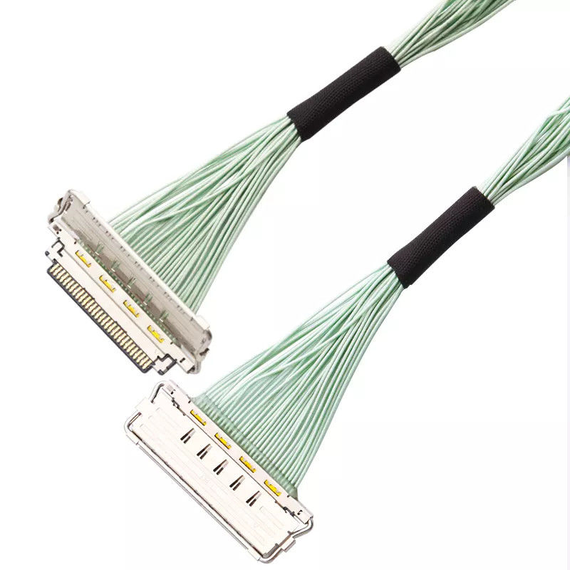 0.4mm 피치 30핀 Ipex 케이블 20679-030T-01 마이크로 동축 LVDS EDP 케이블