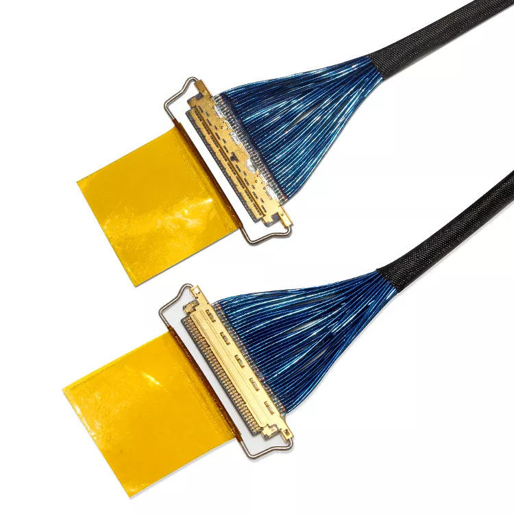 OEM ODM VDE SAA 콜럼븀 40 핀 Lcd 케이블 Ipex 40핀 20633-240T-01S