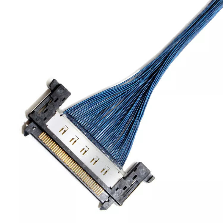 소형 ITX 어미판 LCD 감시자를 위한 마이크로 동축 LVDS 케이블 40 Pin 5.9 인치