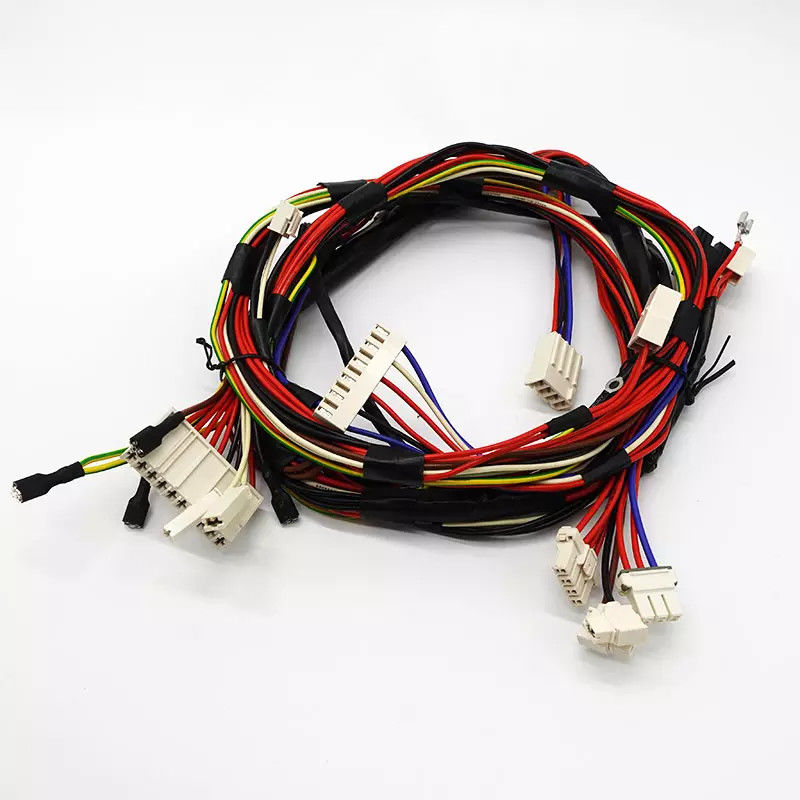 물결 모양 관 철사 엔진 전기 마구 6 Pin 7 Pin 8 Pin