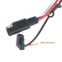 SAE에서 SAE Y 쪼개지는 1에서 2가지 방법 배터리 충전 케이블 2 폴란드 120A 600V