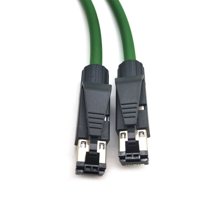 세르보 산업 네트워크 케이블 EtherCAT 버스 높은 유연성 이중 보호 견인 체인 산업 로봇 PLC 케이블