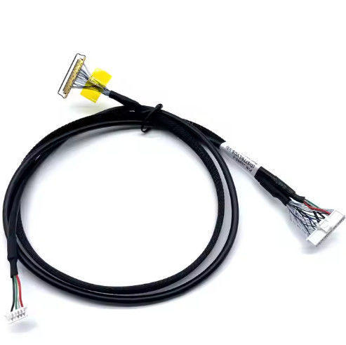 맞춤형 LVDs 와이어 하번 전자 커넥터 LCD 케이블/LVDs 디스플레이 패널용 케이블 집합