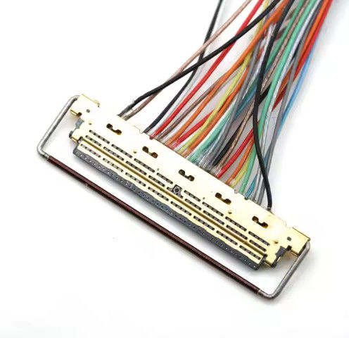 DF14 30Pin To 111B40 다채로운 LVDS 케이블 111B40-1211TA-G3 컴퓨터 노트북 화면용 와이어 허리