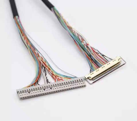 DF14 30Pin To 111B40 다채로운 LVDS 케이블 111B40-1211TA-G3 컴퓨터 노트북 화면용 와이어 허리
