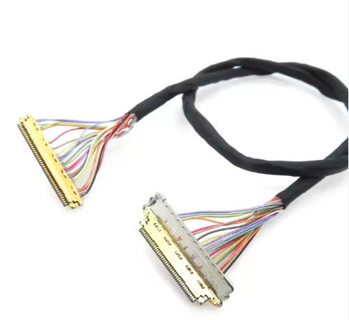 40pin 30pin EDP 케이블 I-pex 커넥터 사용자 지정 Lvds 케이블 Lcd 패널 노트북 화면용 조립