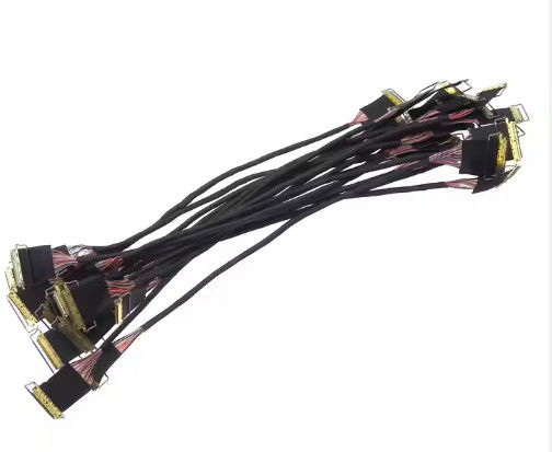 40pin 30pin EDP 케이블 I-pex 커넥터 사용자 지정 Lvds 케이블 Lcd 패널 노트북 화면용 조립