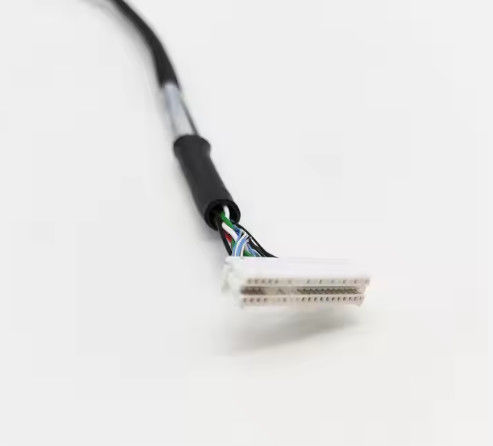 맞춤형 LVDs 와이어 하번 전자 커넥터 디스플레이 패널 전자 응용을위한 LCD 케이블 집합