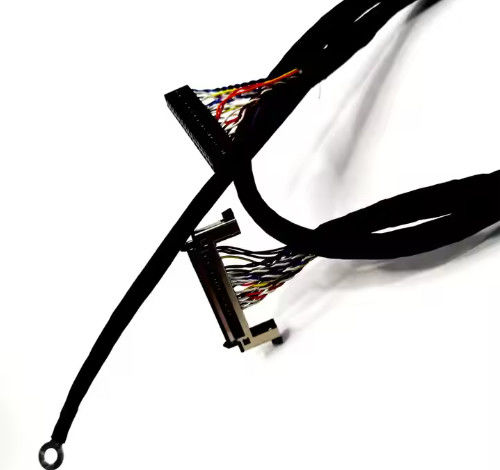 OEM 와이어 하번 20Pin 30Pin 40Pin 50 PIN 컴퓨터 모니터 E329530을위한 LVDS 케이블