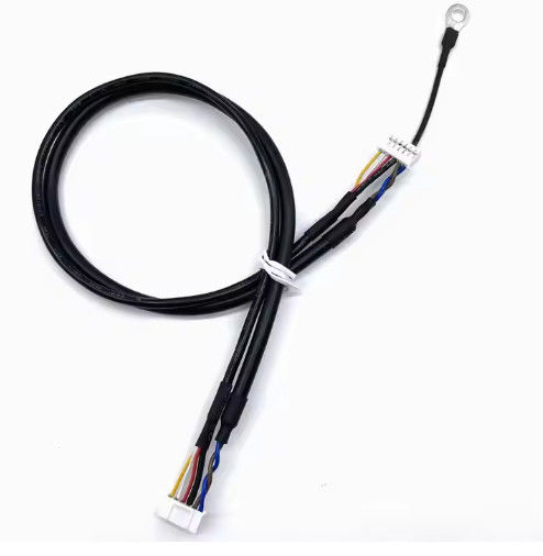 전자 애플리케이션 블랙 커스텀 LVDs 와이어 하번 LCD 케이블 조립 화면 패널