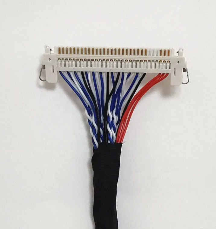 1.25mm 2.0mm 피치 20 30 40 핀 커넥터 LVDS 보호 와이어 LCD 디스플레이 케이블 집합
