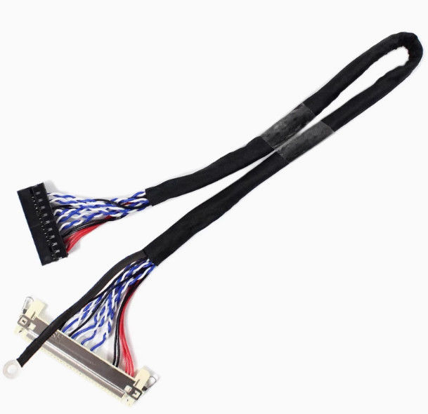 105C 등급 온도 1-5m LVDS 케이블 AWG26 구리 선도자 UL VW-1 등급