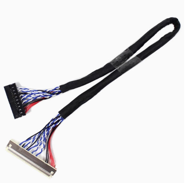 105C 등급 온도 1-5m LVDS 케이블 AWG26 구리 선도자 UL VW-1 등급