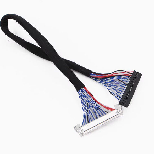 105C 등급 온도 1-5m LVDS 케이블 AWG26 구리 선도자 UL VW-1 등급