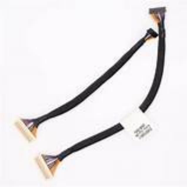 LVDS 검은색 저전압 디스플레이 시리즈 케이블 구리 선도자 재료와 105C 등급 온도