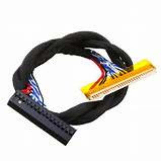 검은 색과 단열 저항 ≥1000MΩ의 산업 자동화 LVDS 케이블