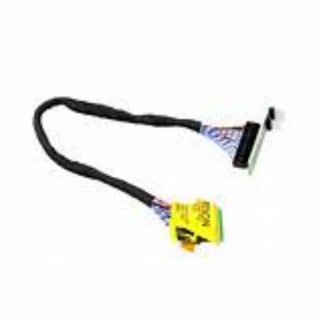 안정 신호 전송 lvds 케이블 집합 저전압 디스플레이 105C 등급 온도 가열 케이블