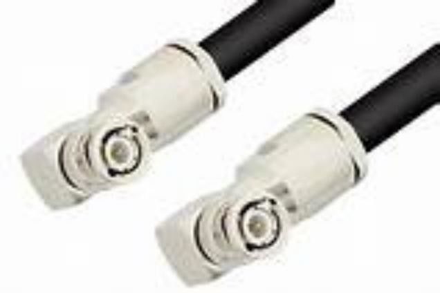 100m의 고전압 코아시얼 케이블, PVC 재킷과 30 오름 이하의 저항을 가진 0-3 GHz 주파수 범위