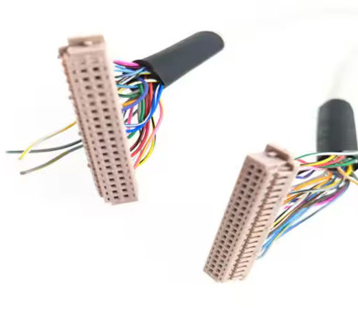 케이블 조립 제조업체 LVDS 케이블 조립 사용자 지정 케이블 제조자 디스플레이와 카메라용 유연한 보호 신호 케이블 공장 직급 사용자 지정 케이블 디자인