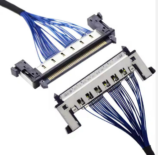산업용 기계 LVDS 케이블 AWG26-28 PVC 자켓과 UL VW-1 연화성 등급 105.C