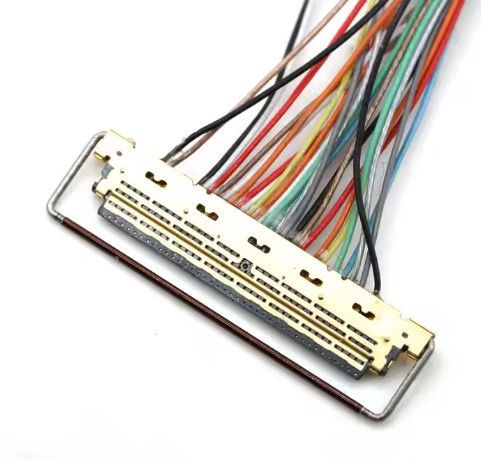 300V 등급 PVC 재킷 불 retardant LVDS 케이블 105C에서 안정적인 비디오 전송