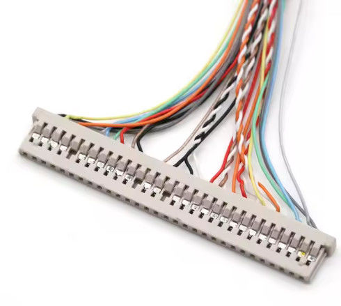 블랙 와이어 컬러 전기 와이어 허리네스 2pin-16pin 터미널 600V 사용자 정의