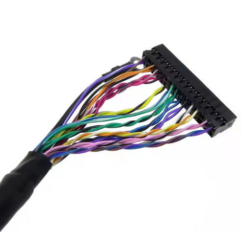 300V 등급 구리 선도 LVDS 케이블 불 retardant PVC 재킷 UL VW-1