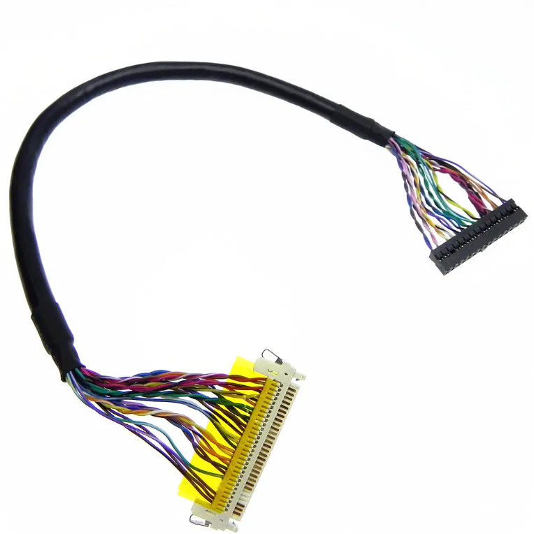 Lvds Harness 30pin 커넥터 케이블 재킷 UL VW-1 케이블 조립 제조