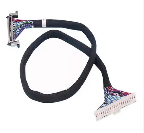 LVDS 허리 플렉서블 케이블 조립 제조 UL VW-1 등급 및 1.0A-2.5A 전류