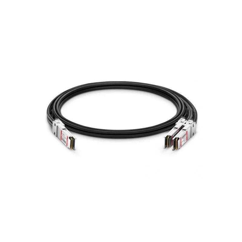초고속 맞춤형 케이블 조립 200G QSFP-DD 구리 DAC 저전력, 고밀도 데이터 전송