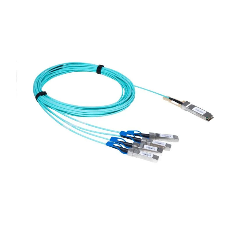QSFP-40G 액티브 광케이블 OM3 1M 2M 3M 5M 7M 10M QSFP28 100G ~ 100G AOC 케이블 와이어 허니 제조업체