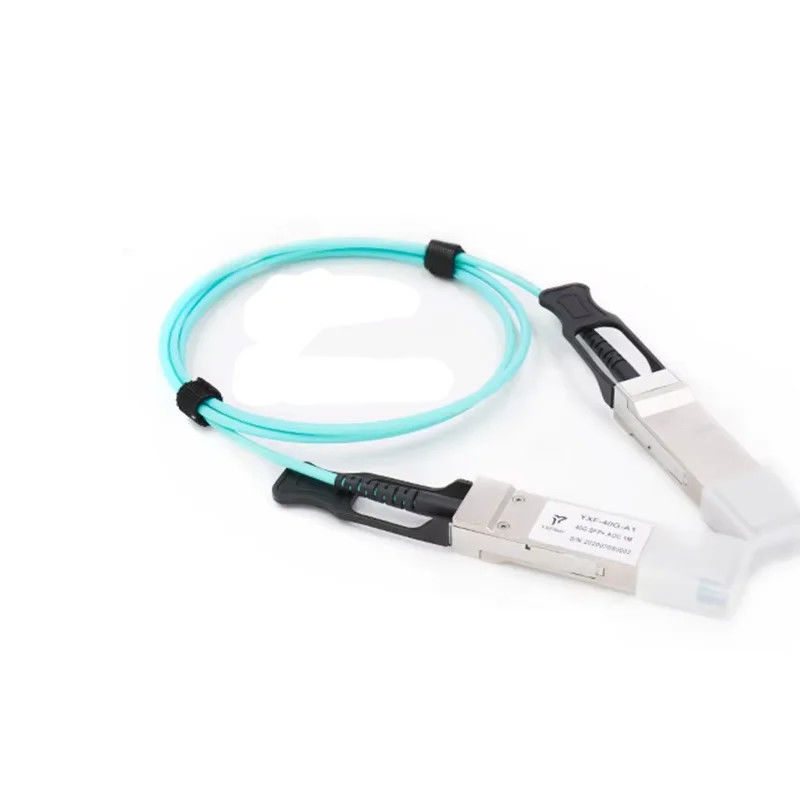 QSFP-40G 액티브 광케이블 OM3 1M 2M 3M 5M 7M 10M QSFP28 100G ~ 100G AOC 케이블 와이어 허니 제조업체
