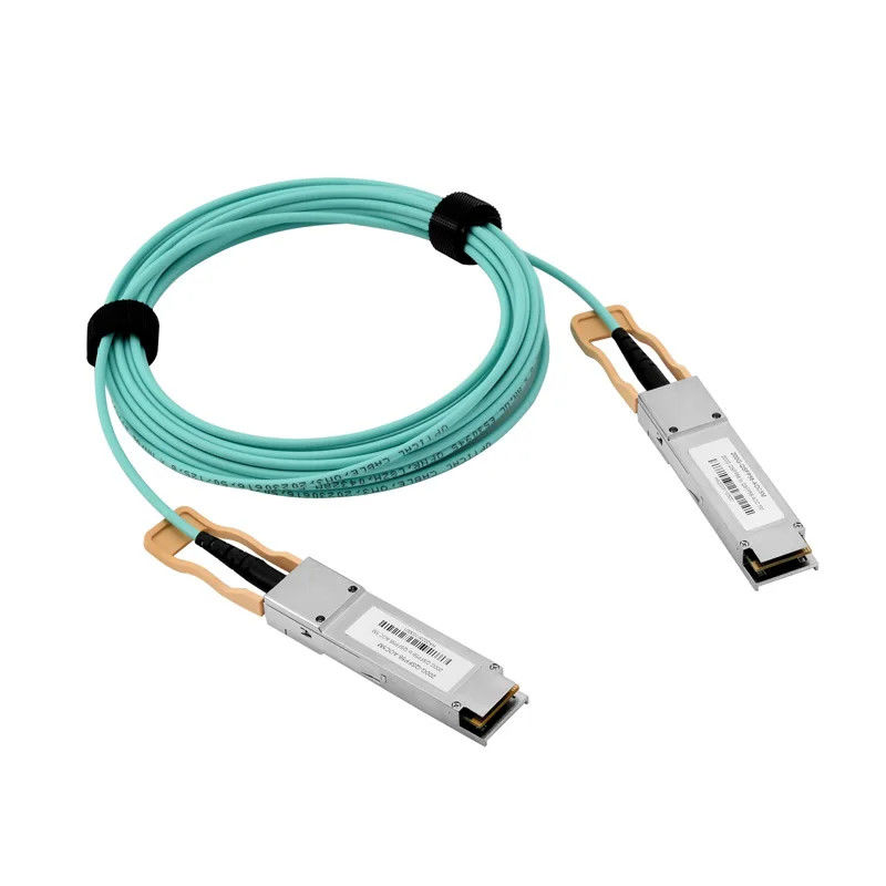 사용자 정의 케이블 디자인 케이블 조립 QSFP 40G 직접 연결 구리 QSFP+ 4*10G 1M 3M 5M 7M 사용자 정의 길이 DAC 브레이크 아웃 케이블