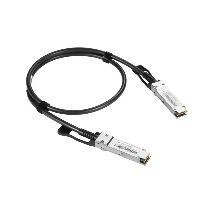 사용자 정의 케이블 디자인 케이블 조립 QSFP 40G 직접 연결 구리 QSFP+ 4*10G 1M 3M 5M 7M 사용자 정의 길이 DAC 브레이크 아웃 케이블