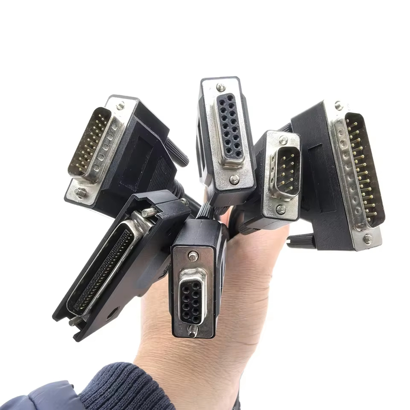 OEM/ODM DB9P 15P DB25P 주입형 다핵 굽힌 쌍 보호 선 디지털 Db 미터 케이블 TV