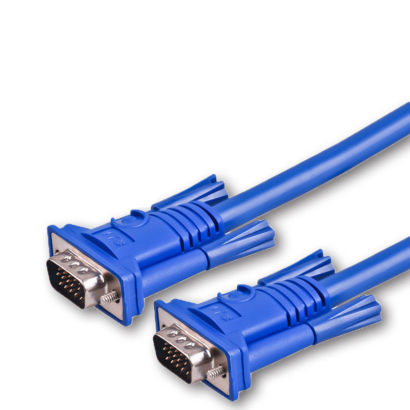 커스텀 케이블 디자인 공장 컴퓨터 모니터 프로젝터 비디오 HD VGA 케이블 데스크톱 PC 디스플레이 화면 VGA 연결 케이블 와이어 허니 제조업체