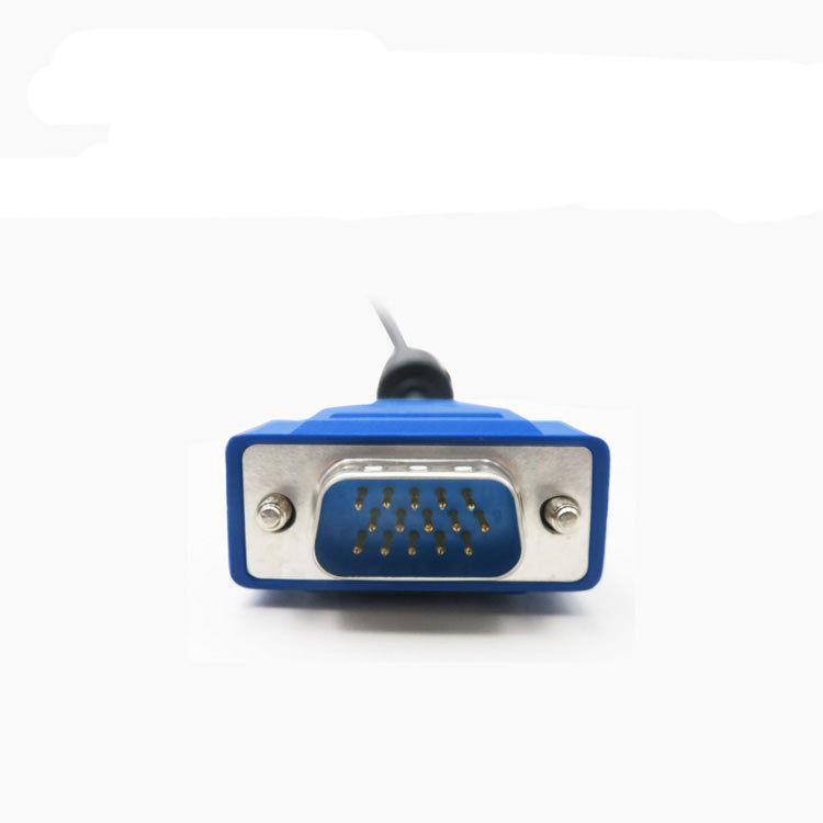 커스텀 케이블 디자인 공장 컴퓨터 모니터 프로젝터 비디오 HD VGA 케이블 데스크톱 PC 디스플레이 화면 VGA 연결 케이블 와이어 허니 제조업체