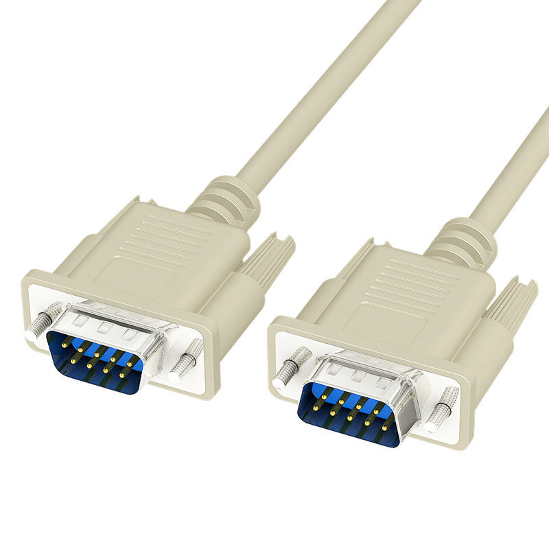 전문 와이어 하네스 제조업체가 개발한 보안 신호 전송 기능을 갖춘 RS232 DB9 인터페이스 확장 및 크로스오버 케이블 어셈블리