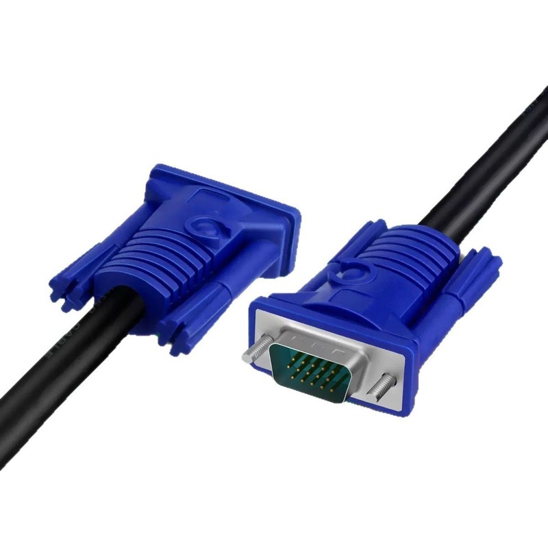 Custom Cable Wholesale 3+2 15 Pin Male To Male Vga Cable 3+2 Vga To Vag Cable With Blue Plug Wire Harness Manufacturers
