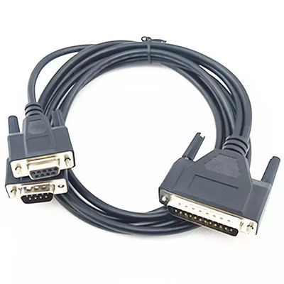 DB9M DB25M 컴퓨터 프린터 케이블 DB25 남성 DB9 여성 연장 케이블 OEM ODM