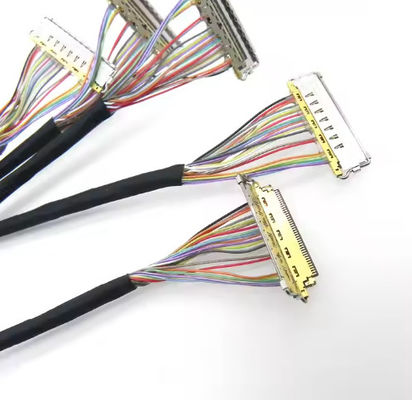 40pin 30pin EDP 케이블 I-pex 커넥터 사용자 지정 Lvds 케이블 Lcd 패널 노트북 화면용 조립