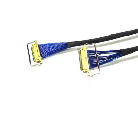 CSI용 사용자 정의 가능한 I-pex 20525-220E-02 20pin 코아시얼 마이크로 LVDS 케이블 집합체 100% 테스트