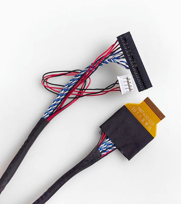 105C 등급 온도 견고한 구리 LVDS 케이블 불에 저항