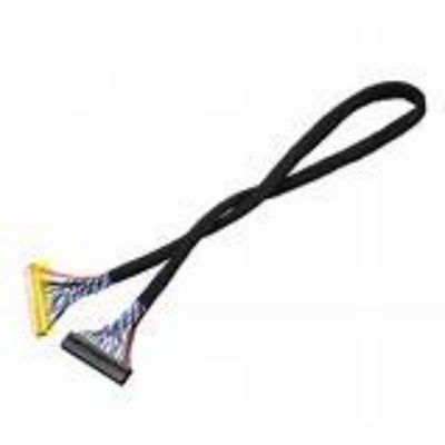 UL VW-1 불화성 등급 블랙 저전압 디스플레이 시리즈 케이블 단열 저항 ≥1000MΩ